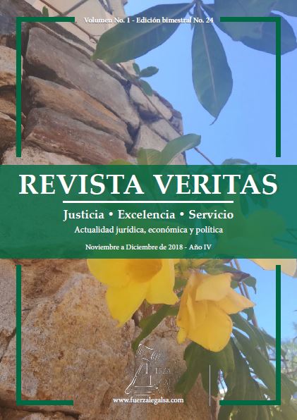 Revista Veritas No. 24. Noviembre a Diciembre 2018