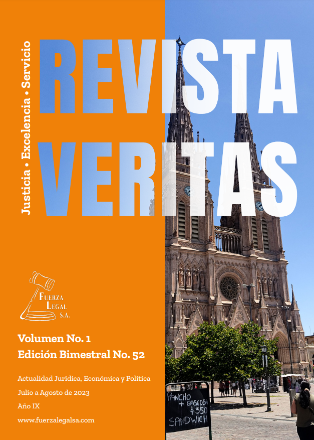 Revista Veritas Julio Agosto 2023 - Fuerza Legal S.A.